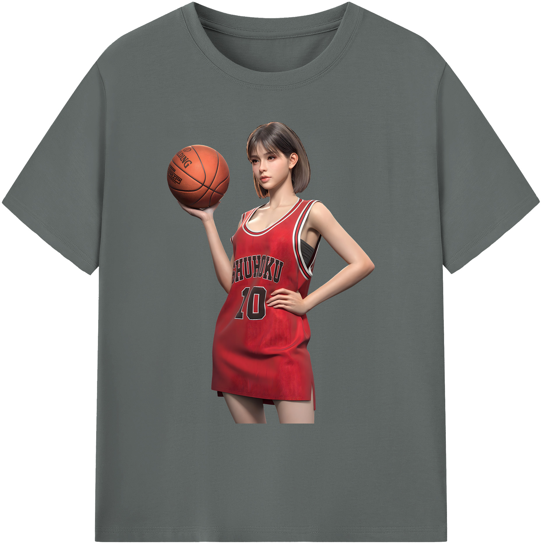 （画像用） SLAM DUNK／スラムダンク 綿100％ メンズ半袖Tシャツ｜肌触りやわらか＆通気性